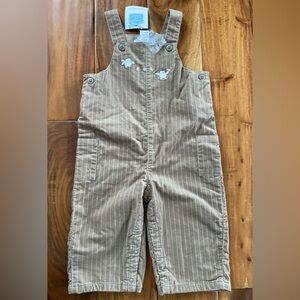 Janie and Jack Baby Boy Penguin Overall Size 6-12 Months-NEW